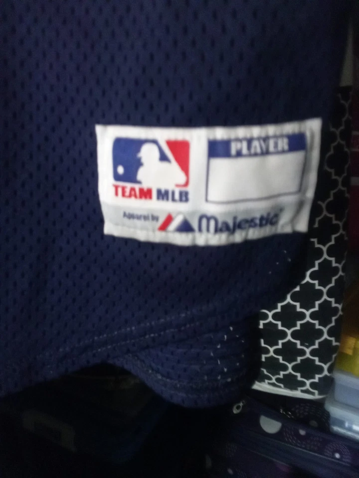 VTG MLB Authentic San Diego Padres Majestic Athletic Baseball Jersey  Size Med - Image 3 of 3