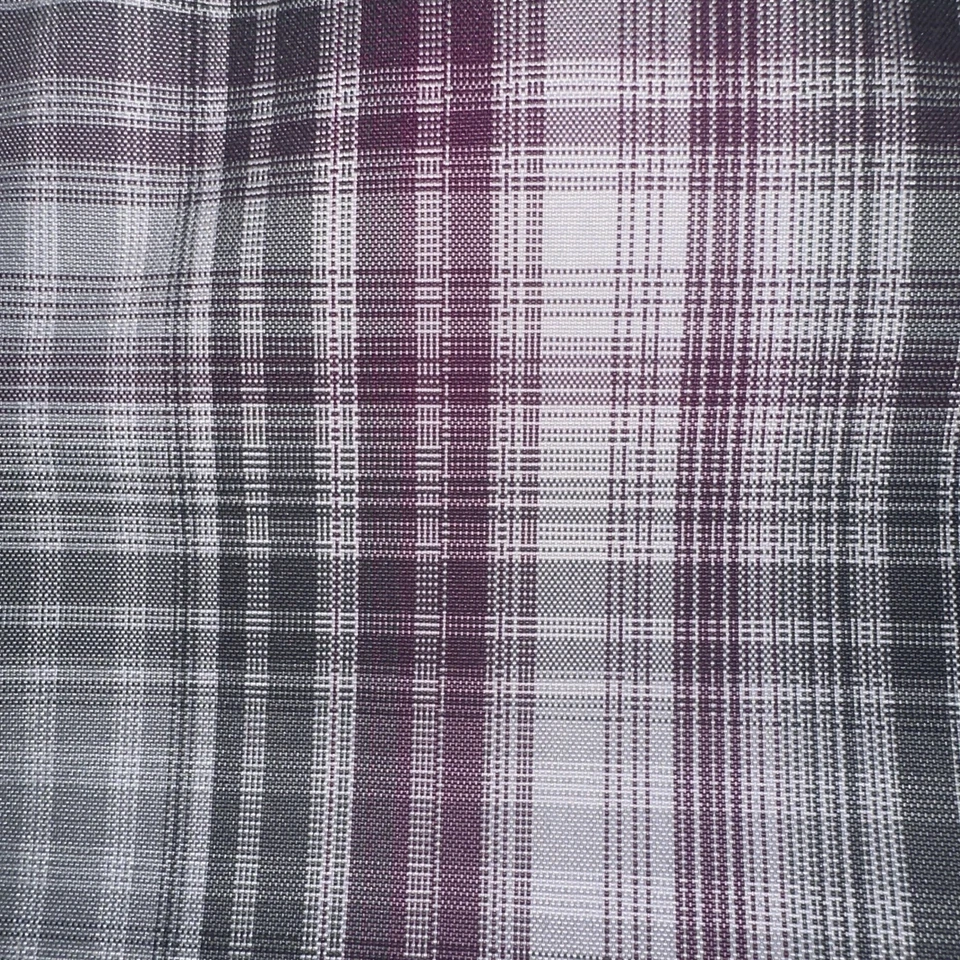 Pantalones Cortos PGA Tour Series Para Hombres Talla 36 Serie Pro Cuadros Púrpura Gris 5 Bolsillos Informales Foto 3 de 4