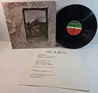 Led Zeppelin IV Untitled Original Atlantic SD-7208 LP Record 1971 ST-A-712285RI