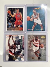 90s NBA Card Lot - Gheorghe Muresan RC, Muggsy Bogues, Isaiah Rider SkyBox