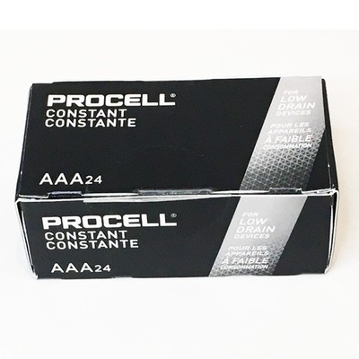 72 AAA Duracell Procell Constant Alkaline Batteries 1.5v PC2400 (LR3) Exp. 2035