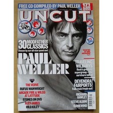 PAUL WELLER UNCUT #124 MAGAZINE SEPTEMBER 2007 PAUL WELLER COVER WITH FEATURE IN