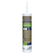 Ge 2823398 Sealant, 10.1 Oz, Cartridge, Clear, Silicone Base, Gutter Silicone 2