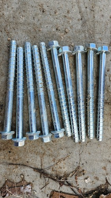 #ad Box 10 Simpson Titen Strong Tie THD75100H Anchors 3 4quot;x10quot; Bolts $89.99