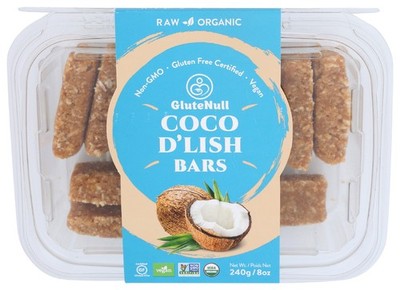 Glutenull Bar Coconut Organic 8 oz (Pack of 10)
