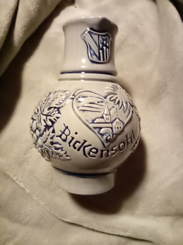Vintage German Stoneware Mini Pitcher Bickensohl