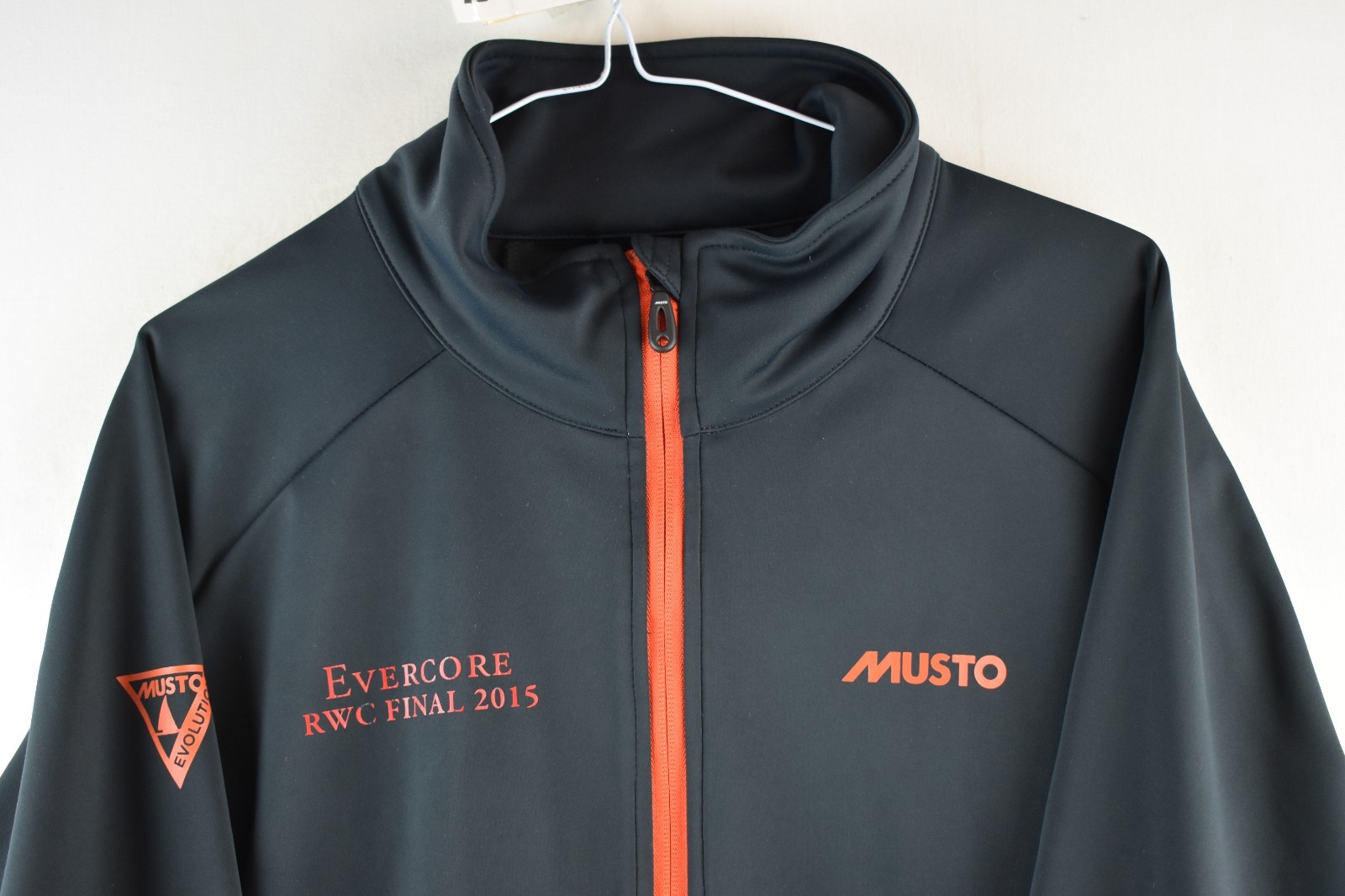 Musto Evolution Softshell Blue Zip Mens Anorak Ja… - image 2