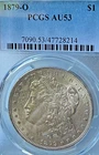 1879-O AU53 PCGS New Orleans Mint Morgan Silver Dollar