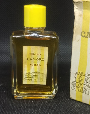Vidal Ca' D'Oro Venedig Köln 20ml Vintage Selten Neu Versiegelt 70er Jahre