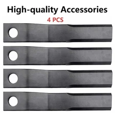 4pcs  Skid Steer Brush Cutter Cutting Blades High  Quality  Steel  60 Si2Mn.