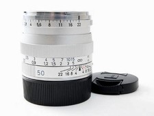 Carl Zeiss Planar T 50mm F2 ZM Standard Prime Lens Silver Leica M from Japan