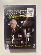 Cronkite Remembers 3 DVD set Walter Cronkite- NEW IN ORIGINAL SEAL Cronkite Remembers 3 DVD set Walter Cronkite- NEW IN ORIGINAL SEAL