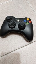 controller xbox 360 black originale non funzionante, per parti di ricambio