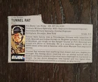 Tunnel Rat E.O.D. V1 1987 G.I. JOE COBRA File Card Vintage Original