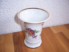 Vintage - Bavaria - Schumann Arzberg - Vase - Porzellan - Blumen - Goldrand TOP