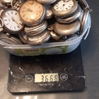 lot De Montre A Gousset ancienne argent et Argentan 57 pièces poids