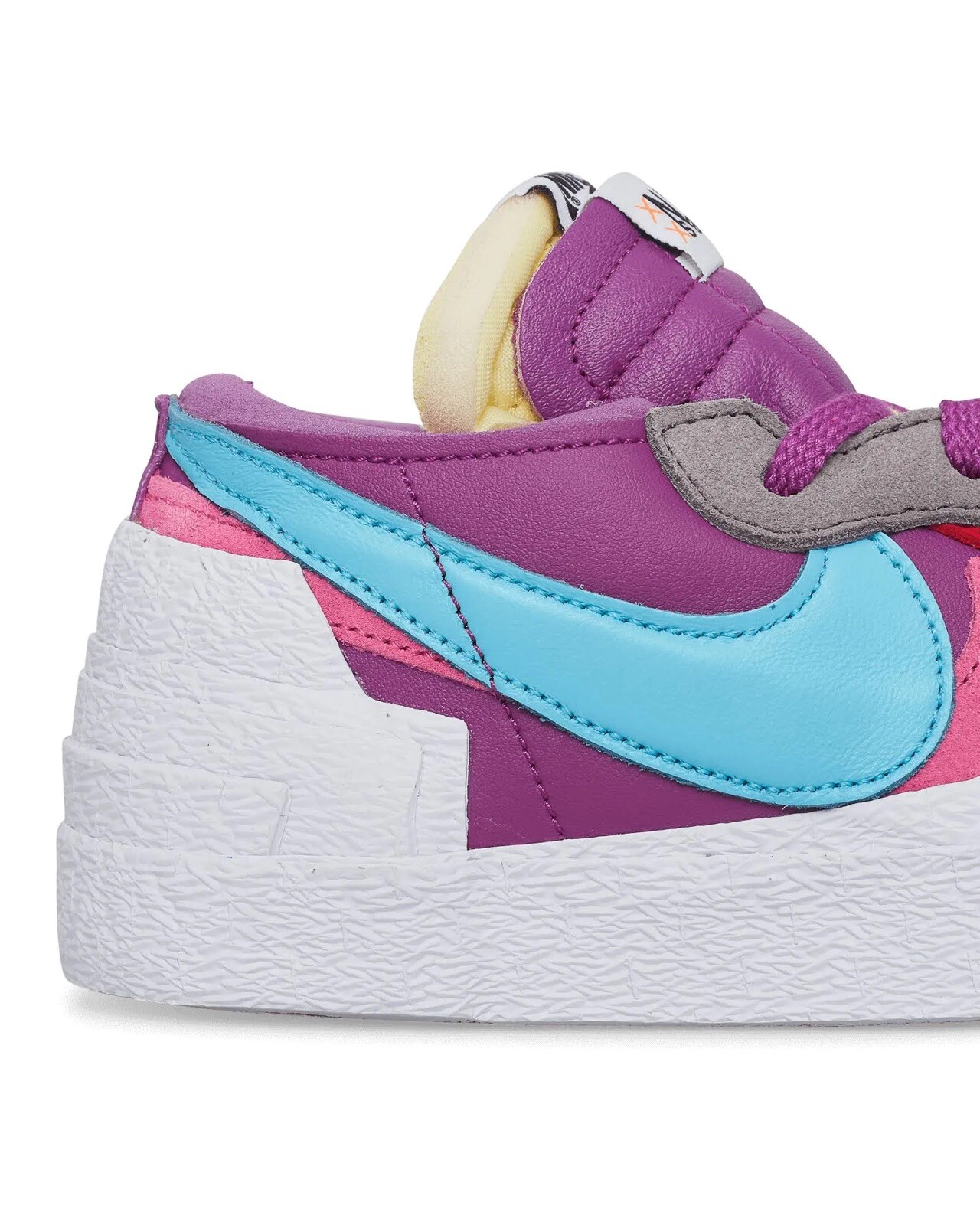 SACAI X NIKE Sacai x KAWS Blazer Basso Viola Crepuscolare Taglia 9 5 Uomo DM7901 500