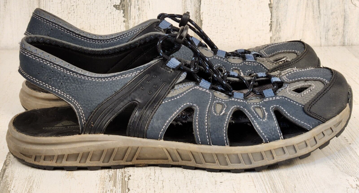 Ozark Trail Blue Gray Sling Back Hiking Waterproof Shoes  display picture 2