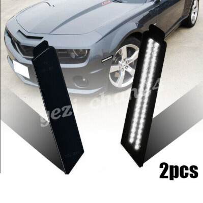 Led Front Bumper Side Marker Light for 2010-2015 Chevy Camaro Side Marker Light