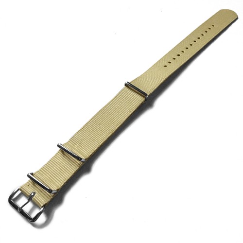20 mm - color liso - correa de reloj militar de nailon balístico - Imagen 13 de 13