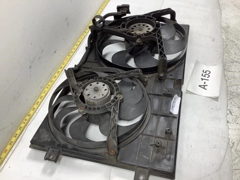 Volkswagen Beetle 1998 2005 convertible radiador refrigeración doble ventilador OEM Foto 3 de 4