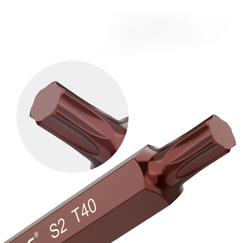 TORX Schlagschrauber Bit T20 T25 T30 T40 T45 T50 T55 Einsatz Bit 30mm/75mm - Bild 3 von 4