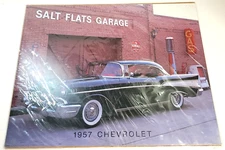 Impact Images 1957 Chevrolet Bel Air Poster 16x20 Brad Wagner Salt Flats Garage