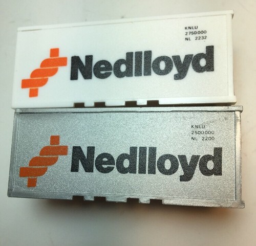 *Vintage* EFSI Toys Metal Die Cast Nedlloyd DAF Semi Truck Model Car - Holland - Picture 11 of 12