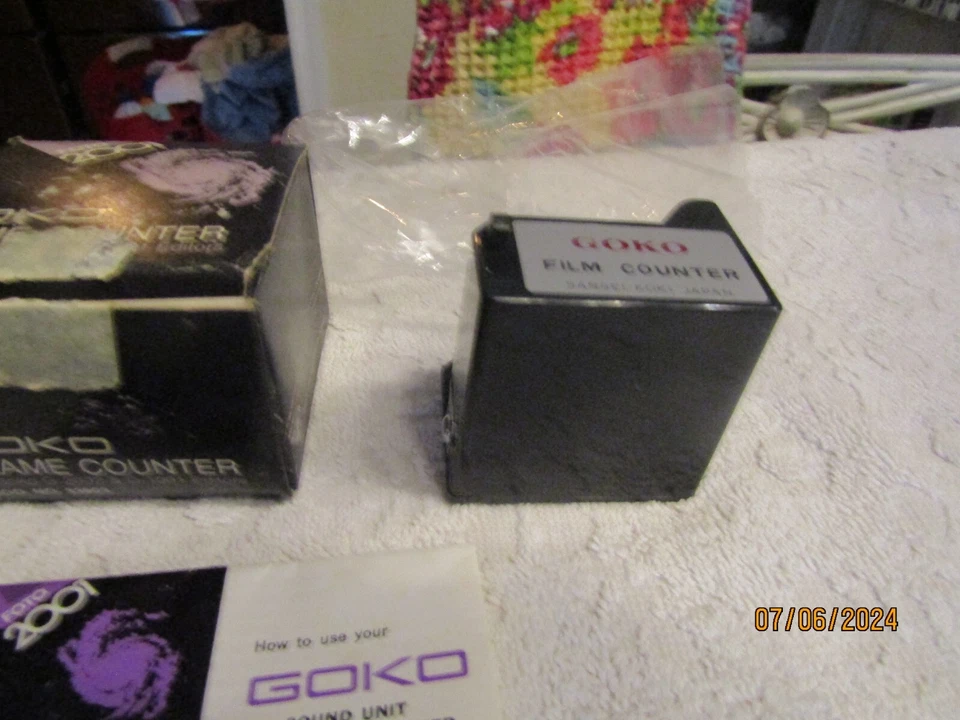 Contador de marcos vintage Goko Foto 2001 para editores G-2002 y G-1001 n.º 33603 NOS Foto 3 de 4