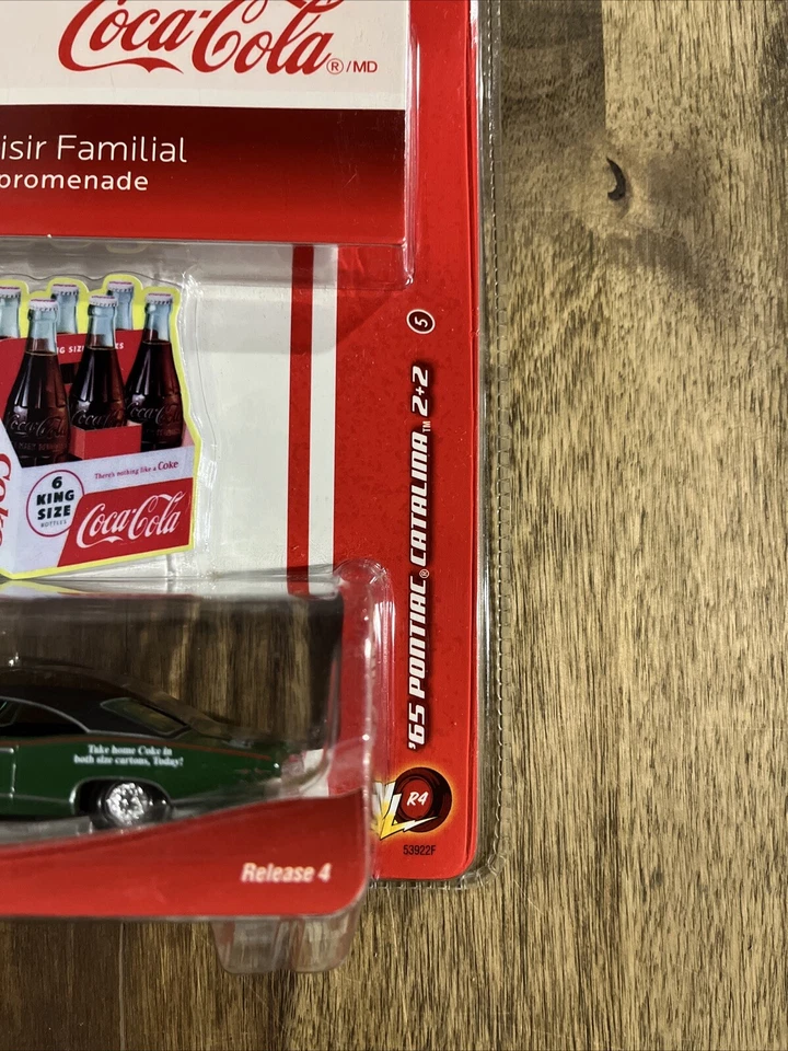 2007 Johnny Lightning, Coca-Cola, ‘65 Pontiac Catalina, release 4, LE 1/10,000 - Image 2 of 4