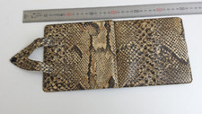 Pochette de sac à main vintage imitation peau de serpent A GAUTHIER  UNIFORMES.