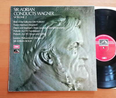 ASD 2934 Sir Adrian Conducts Wagner Volume 2 Sir Adrian Boult EXCELLENT EMI