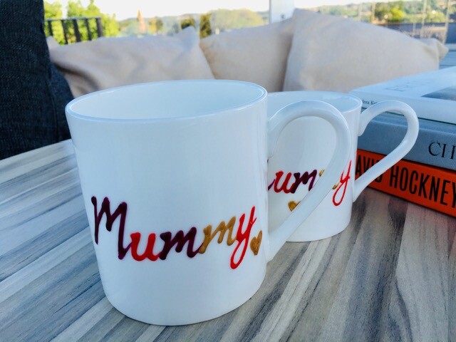 Big Mummy Fine Bone China Pint Tea/Coffee Mug : (Multi Colour)