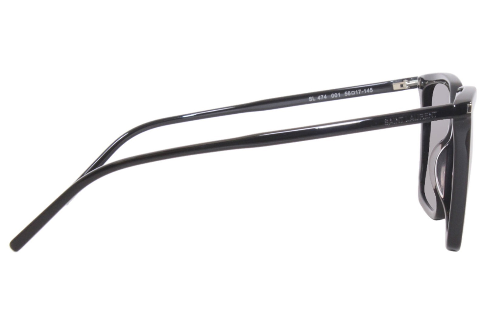 Occhiali da sole Saint Laurent R2732 donna nero SL474 001 forma quadrata 56 17 145