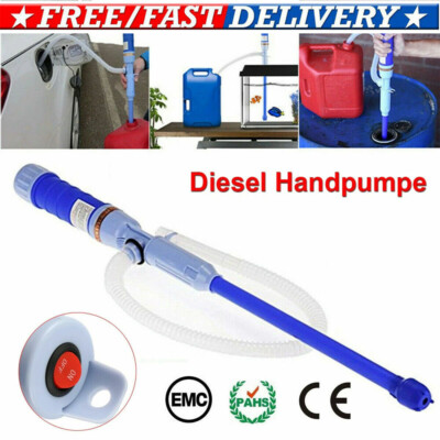 Deluxe Liquid Transfer Siphon Pump Battery Powered Gas Oil Water Fish Tank NEW