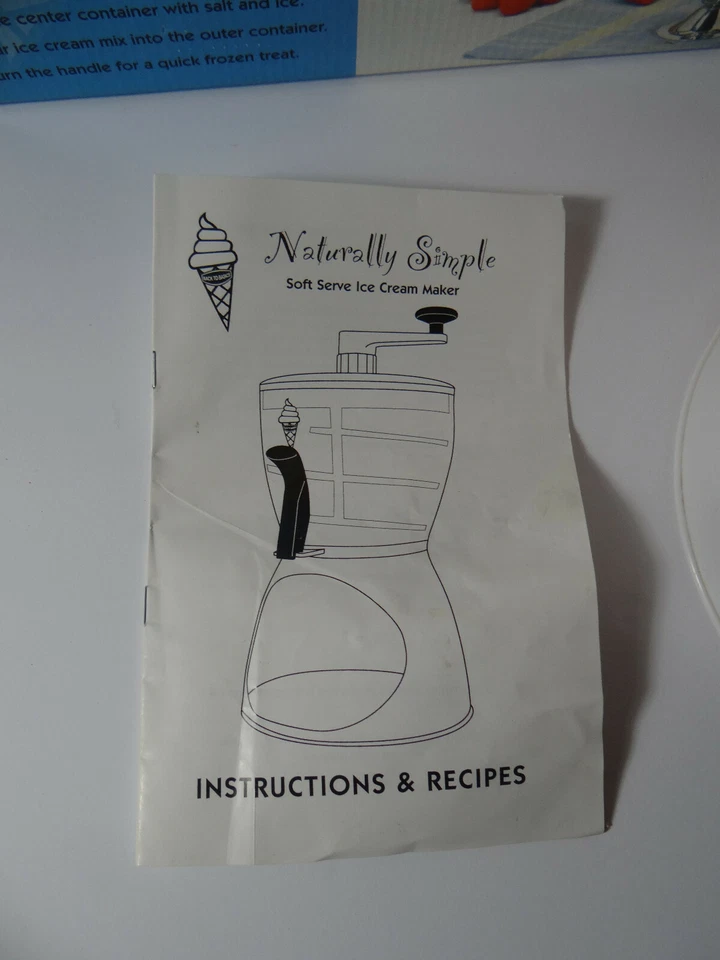 Back To Basics Soft Serve Ice Cream Maker with Box Model ICM32 - Image 3 of 4
