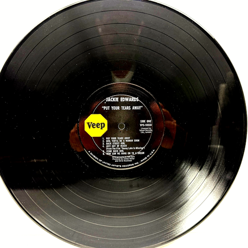 Jackie Edwards Put Your Tears Away 1968 Vinyl Veep Schallplatten Erstdruck - Bild 2 von 4