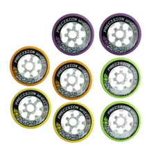 110mm Pro Scooter Wheels Pair (2-Pack) Labeda Precision Aluminum Core USA Made