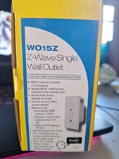 Linear WO15Z Go-Control Z-Wave Single Wall Outlet