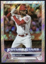 Jo Adell 2022 Topps Factory Set Base Card Foilboard /875 SP #388 Angels