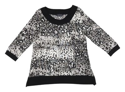 Saloos Damen Tunika Mehrfarbig Animal Print
