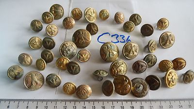 Knöpfe UAE usw golden 1 Lot (c336-)