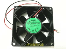 1PC ADDA 8025 AD0824MX-A70GL DC24V 0.10A 2-wire inverter cooling fan #