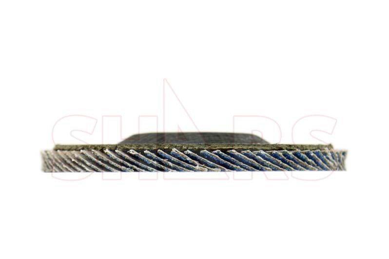 CGW 5 PCS 4-1/2 x 7/8 40 Grit Type 27 ZS Zirconia Alumina Flap