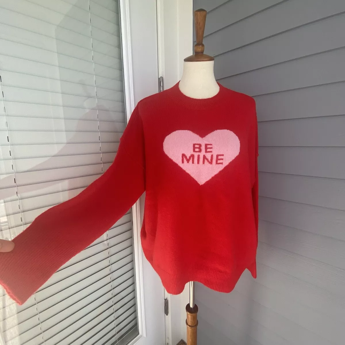 MYne】Heart Pattern Cardigan-