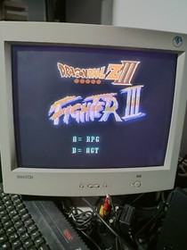 NES FAMICOM DRAGON BALL Z STORY AND COMBAT MODE GAME ONLY USED CONDITION