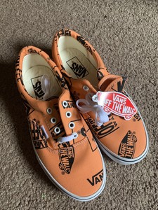 vans classic orange
