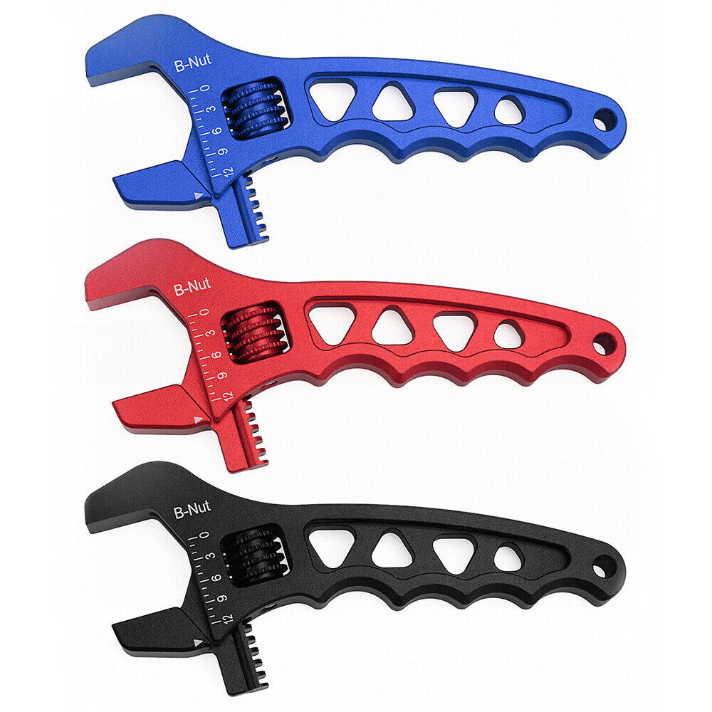 LABLT Adjustable Wrench For AN Fittings 3AN To 16AN | Billet Aluminum Hose Fitting Tool