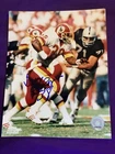 GEORGE ROGERS SIGNED 8X10 PHOTO WASHINGTON REDSKINS HEISMAN FOOTBALL AUTO COA