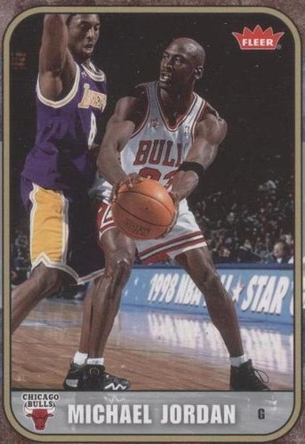 1998 Upper Deck #147 The MICHAEL JORDAN Files vs KOBE BRYANT PSA 9